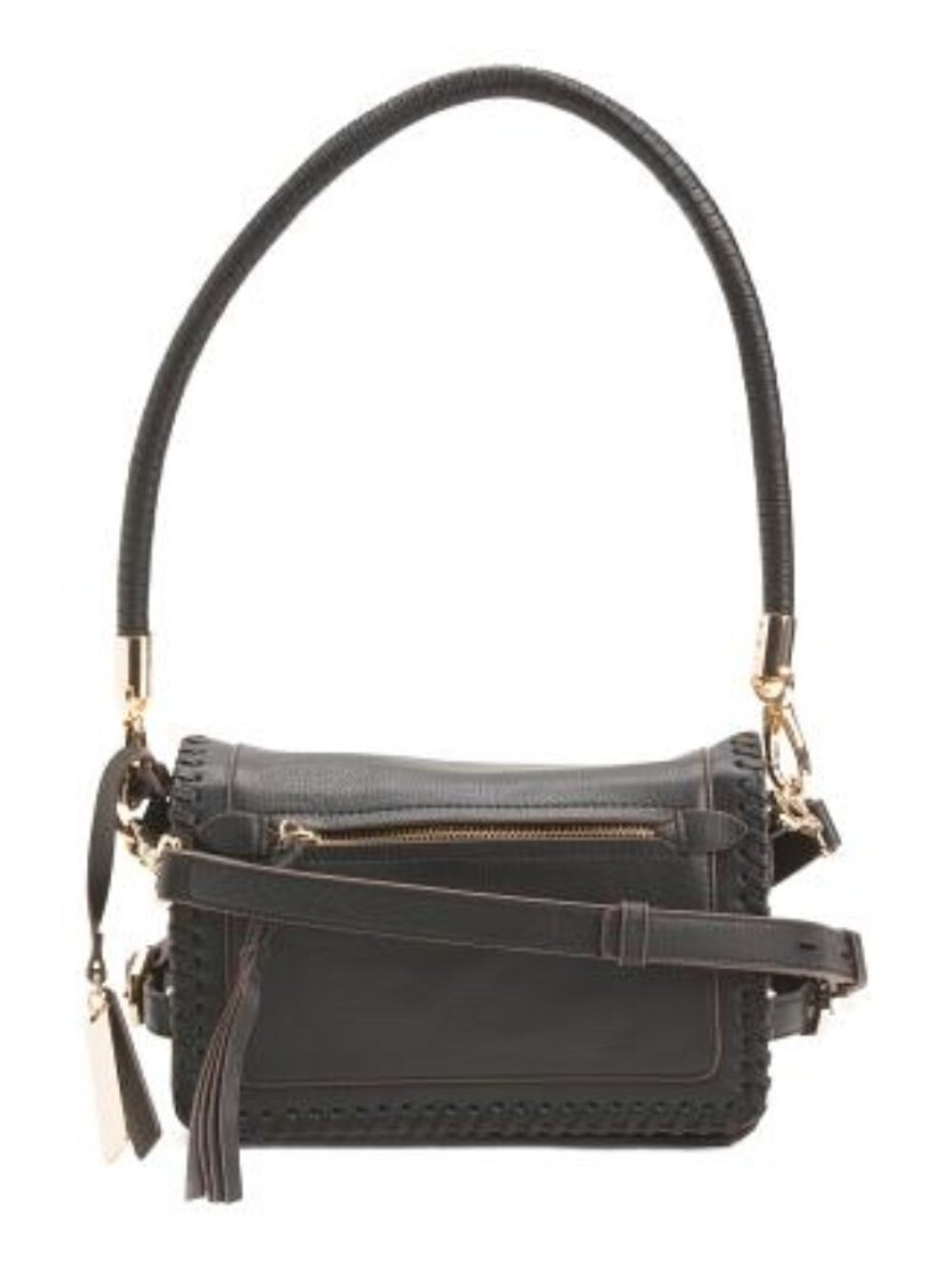 LODIS Leather Elina East West Flap Crossbody